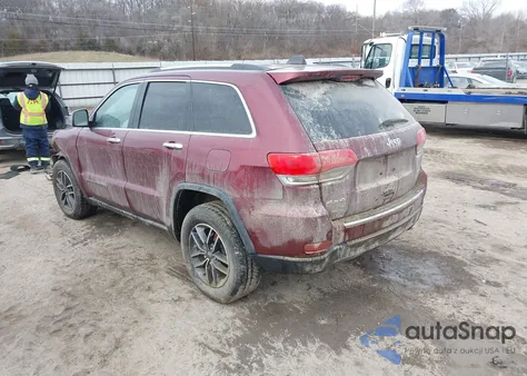 2018 Jeep Grand Cherokee Limited 4X4 z USA, uszkodzony, nr VIN 1C4RJFBGXJC295447